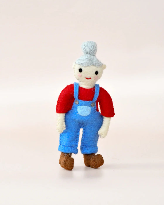 Tara Treasures | Felt Old MacDonald Female Farmer