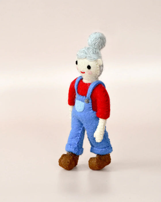 Tara Treasures | Felt Old MacDonald Female Farmer
