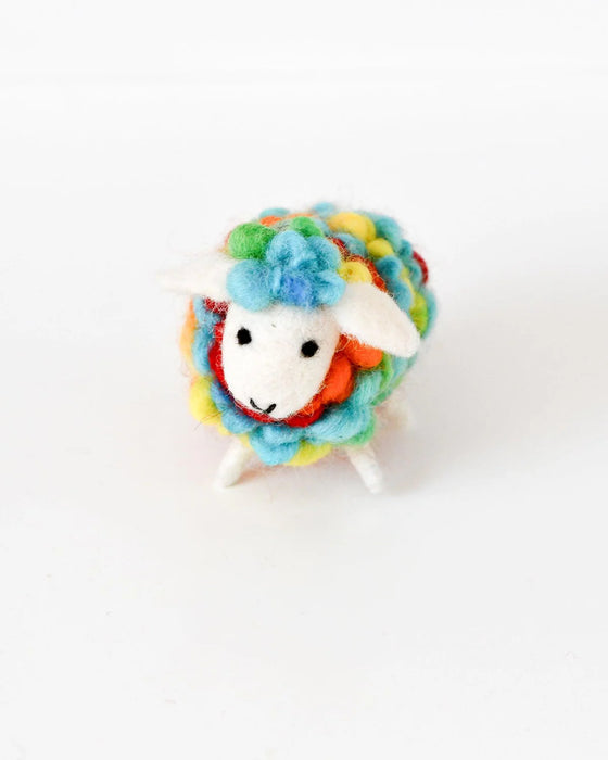 Tara Treasures | Felt Rainbow Sheep Toy