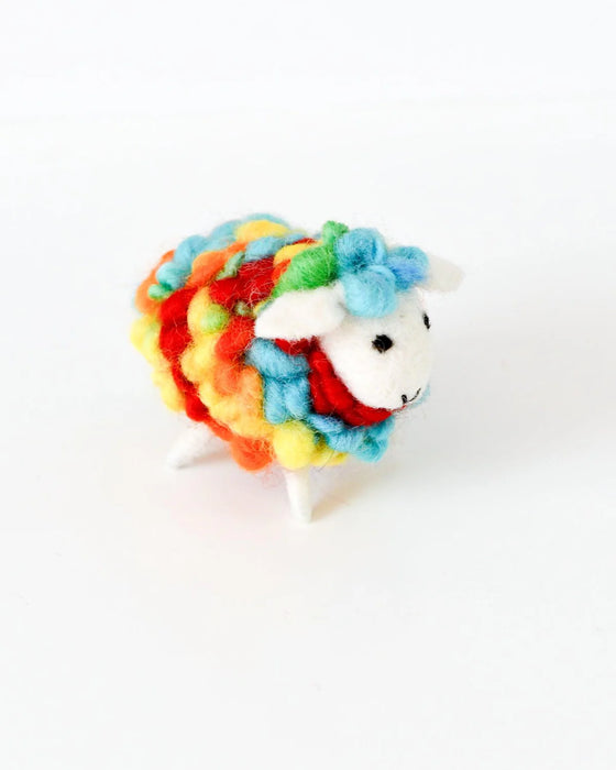 Tara Treasures | Felt Rainbow Sheep Toy