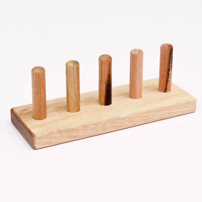 Tara Treasures | Felt Finger Puppet Stand (5 rods)