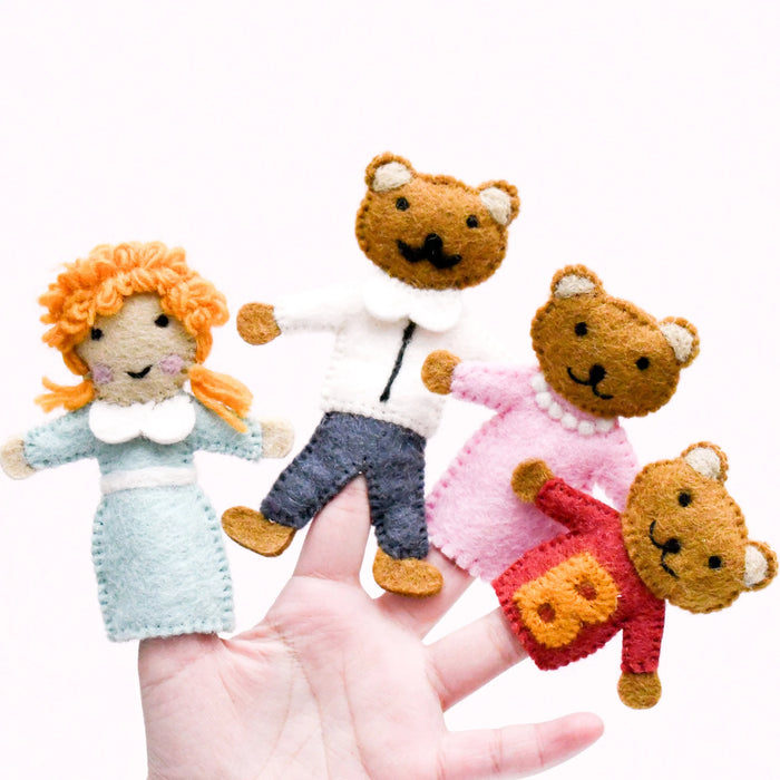 Tara Treasures | Felt - Goldilocks and the Three Bears