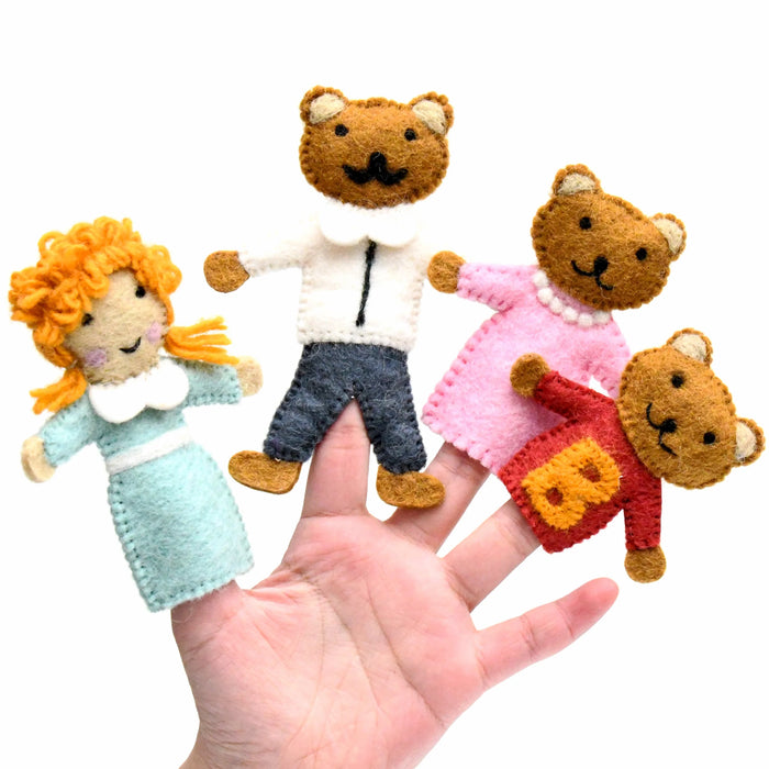 Tara Treasures | Felt - Goldilocks and the Three Bears