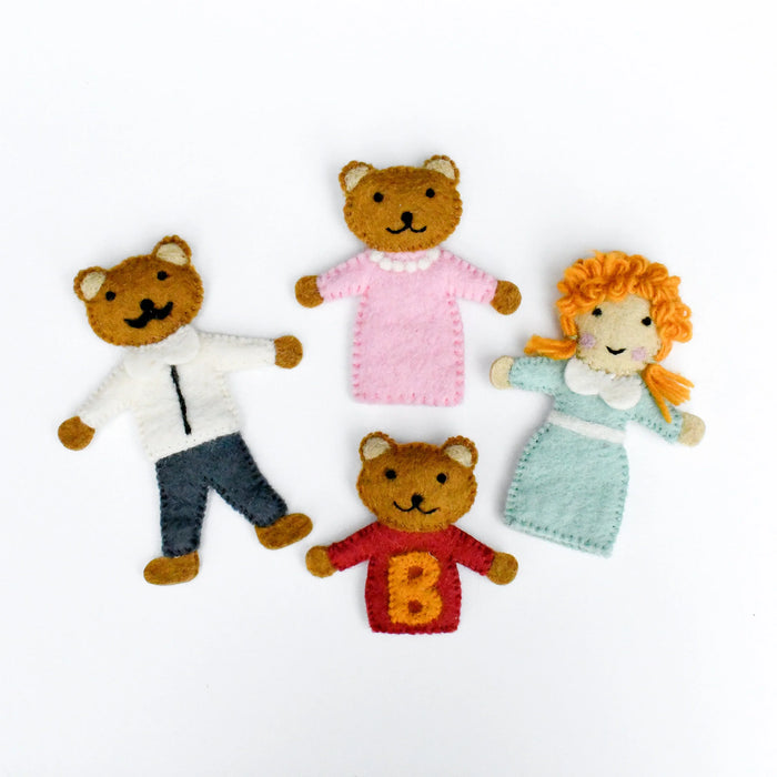 Tara Treasures | Felt - Goldilocks and the Three Bears