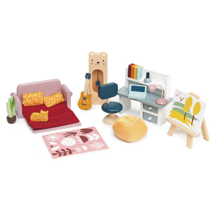 Tender Leaf Toys | Dolls House Study Set