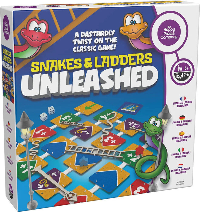 The Happy Puzzle Company | Snakes & Ladders Unleashed