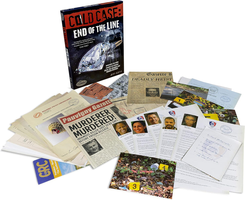 Thinkfun Game | Cold Case | End of the Line