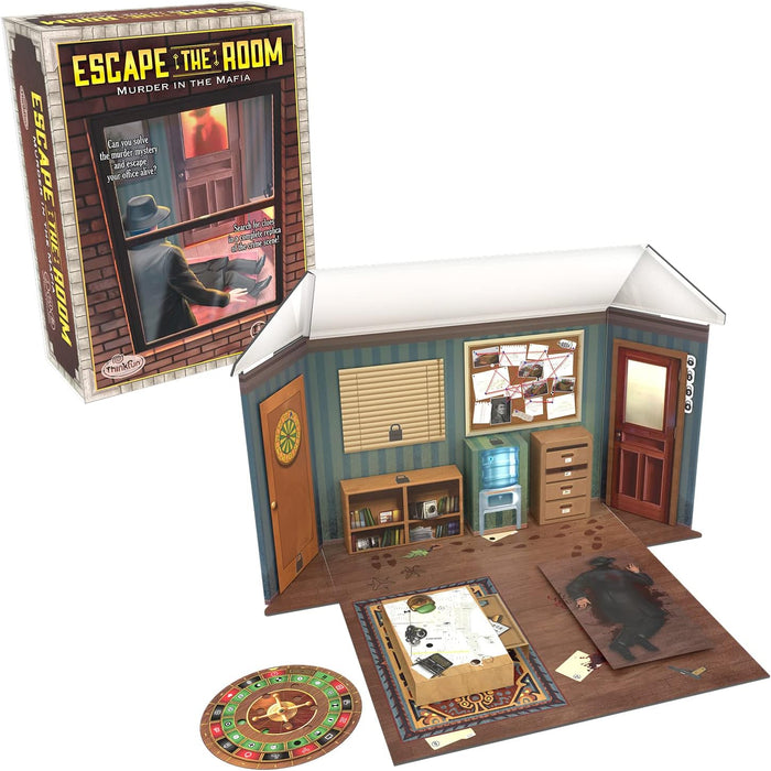 Thinkfun Game | Escape the Room - Murder in the Mafia