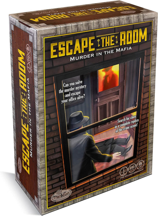 Thinkfun Game | Escape the Room - Murder in the Mafia