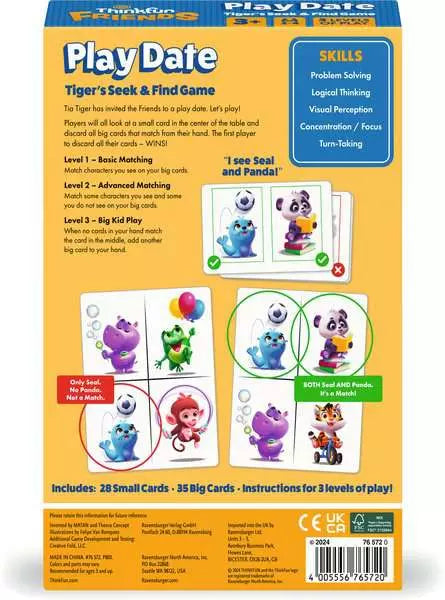 Thinkfun Game | Friends: Play Date