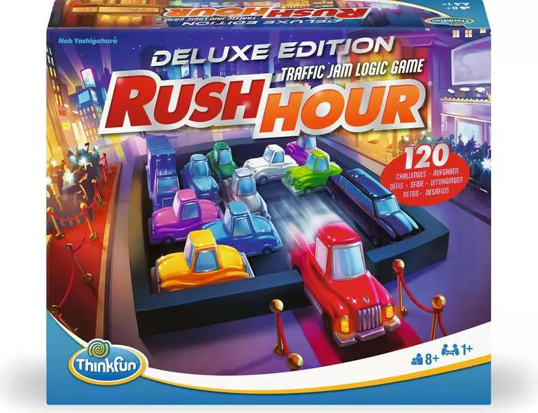 Thinkfun Game | Rush Hour Deluxe Edition - refresh