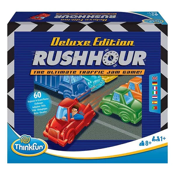 Thinkfun Game | Rush Hour Deluxe Edition