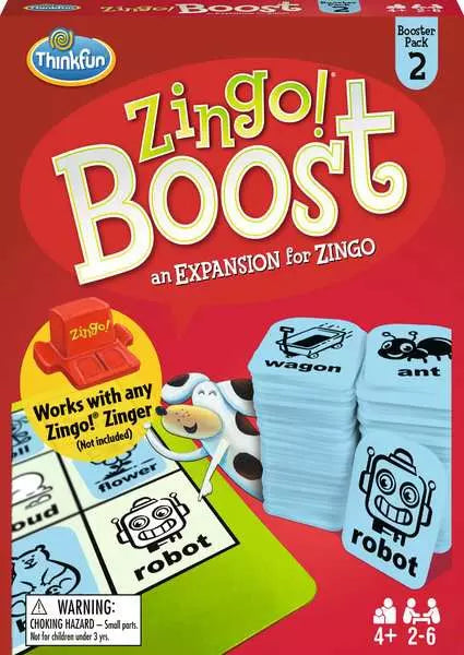 Thinkfun Game | Zingo Boost #2 (Expansion)