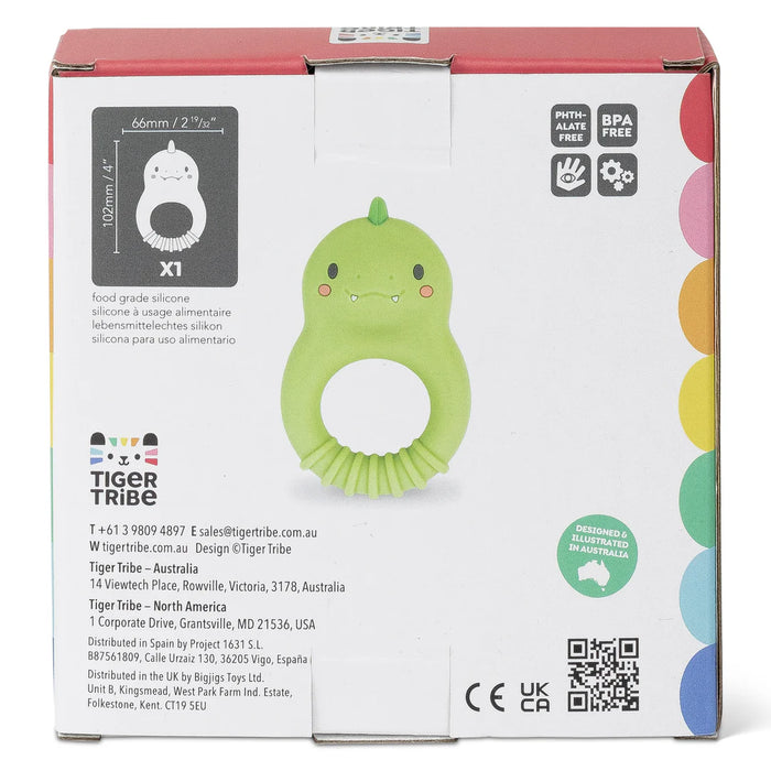 Tiger Tribe | Baby | Dinosaur Silicone Teether