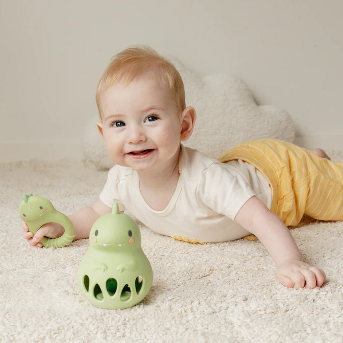 Tiger Tribe | Baby | Dinosaur Silicone Teether