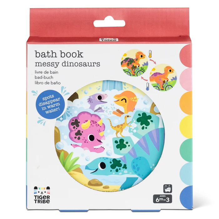 Tiger Tribe | Bath Book - Messy Dinosaurs