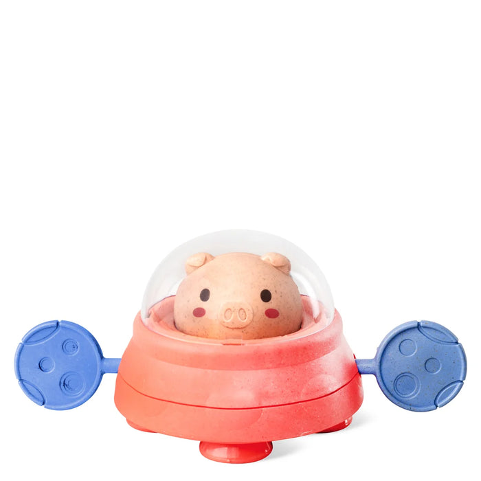 Tiger Tribe | Bath Toy | Space Piggy Paddle Ship