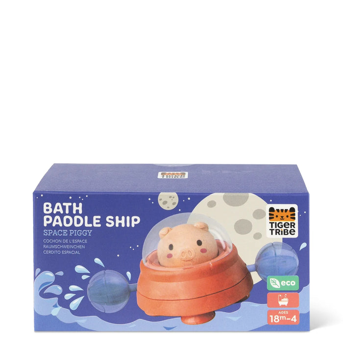 Tiger Tribe | Bath Toy | Space Piggy Paddle Ship