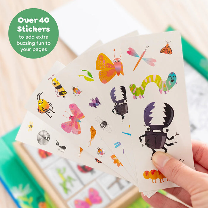 Tiger Tribe | Colouring Set | Backyard Bugs