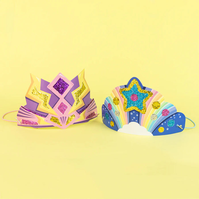 Tiger Tribe | Glitter Goo Crowns - Super Rainbow