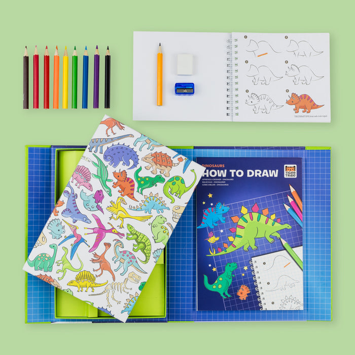 Tiger Tribe | How to Draw | Dinosaurs