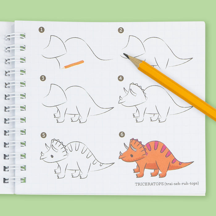 Tiger Tribe | How to Draw | Dinosaurs
