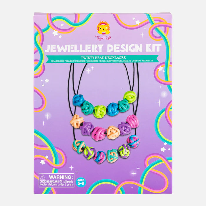Tiger Tribe | Jewellery Design Kit | Twist Bead Necklaces