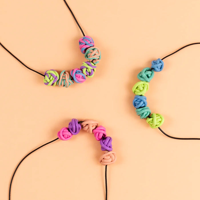 Tiger Tribe | Jewellery Design Kit | Twist Bead Necklaces
