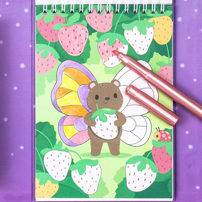 Tiger Tribe | Shimmer Colouring Set | Little Fairy Land