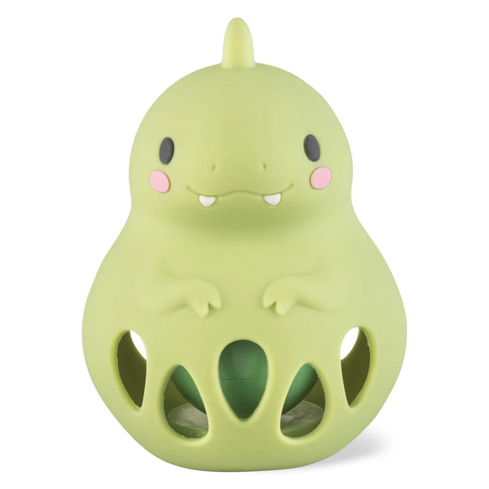 Tiger Tribe | Silicone Rattle - Dinosaur