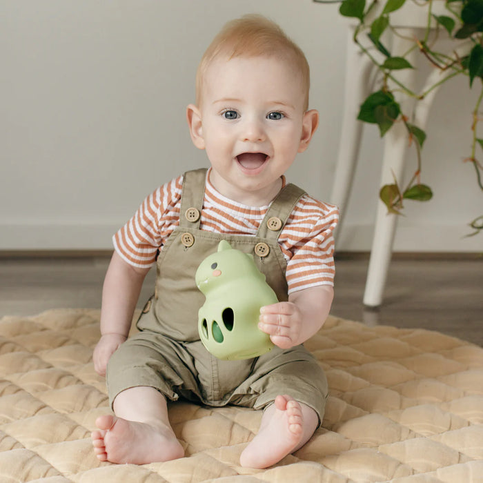 Tiger Tribe | Silicone Rattle - Dinosaur