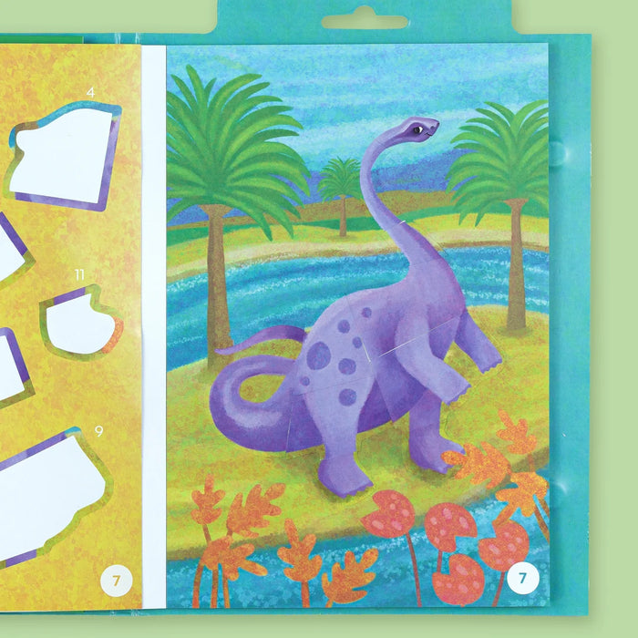 Tiger Tribe | Sticker By Numbers - Dinosaurs