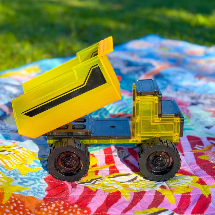 TileTek | Magnetic Tiles | 22 Piece Mega Earth Movers