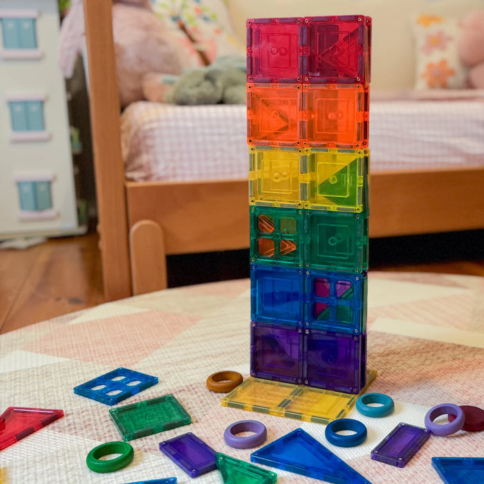 TileTek | Magnetic Tiles | 64 piece Explorer Set