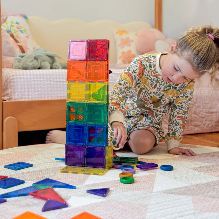 TileTek | Magnetic Tiles | 64 piece Explorer Set