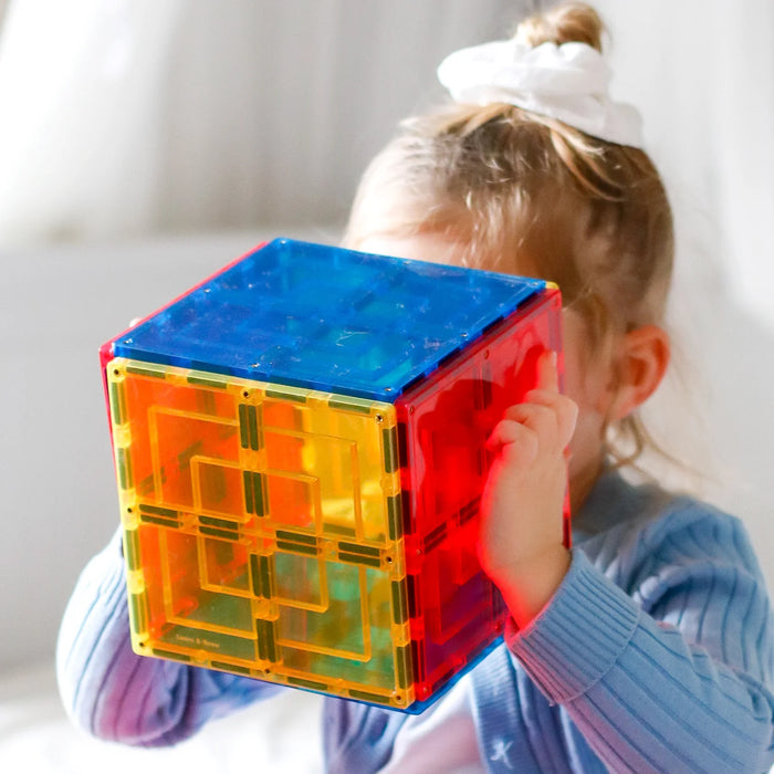 TileTek | Magnetic Tiles | 8 Piece Large Square Tiles Set