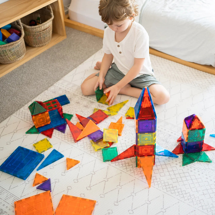 TileTek | Magnetic Tiles | Builders set 110 Pieces