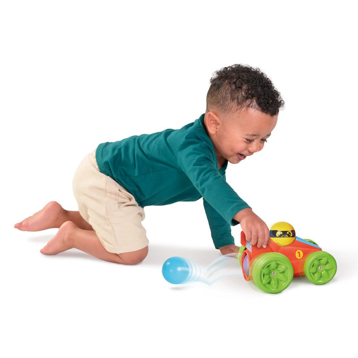 Tomy | Pop & Go Red Racer Car