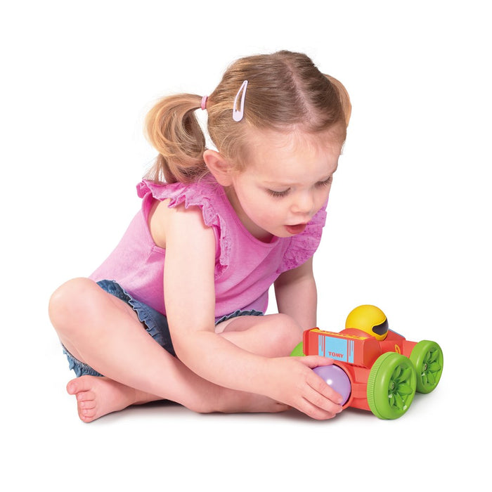 Tomy | Pop & Go Red Racer Car