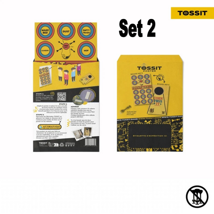 Tossit Poster Sets