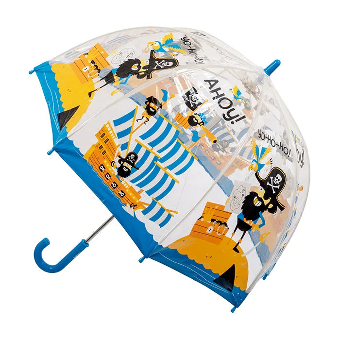 Umbrella | Children | Clear PVC Birdcage | Pirate
