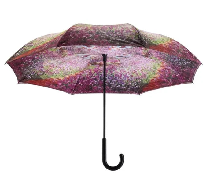 Umbrella | Reverse Cover - Monet's Garden