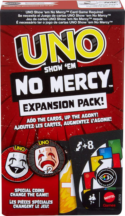 Uno Card Game | Show 'Em No Mercy - Expansion pack