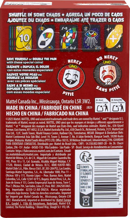 Uno Card Game | Show 'Em No Mercy - Expansion pack