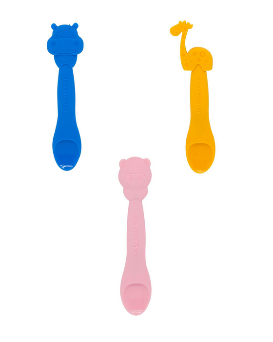 Marcus & Marcus | Silicone Baby Feeding Spoon
