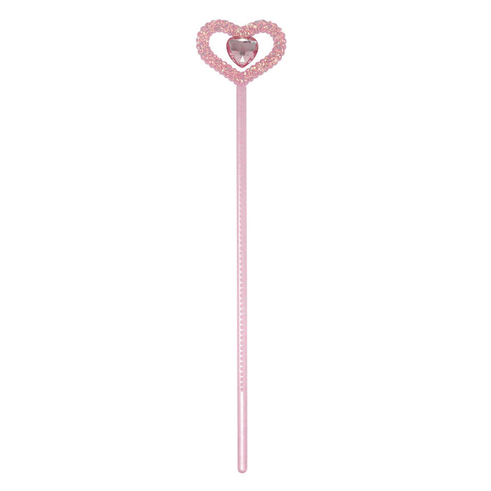 Pink Poppy | Ballerina Jewel Heart Wand