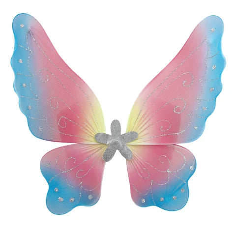 Pink Poppy | Shimmering Mermaid Wire Wings
