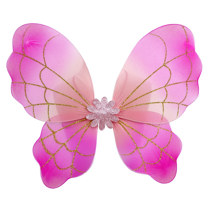 Pink Poppy | Vibrant Vacation Wire Wings