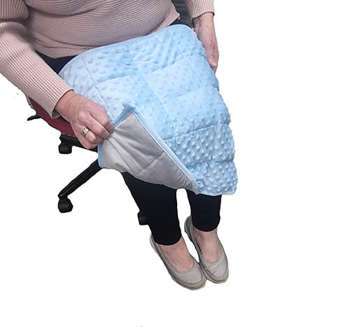 Weighted Lap Blanket | Blue