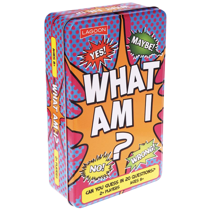 What Am I? Game in tin